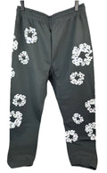Denim Tears Rhinestone Cotton Wreath Sweatpants, photo 4