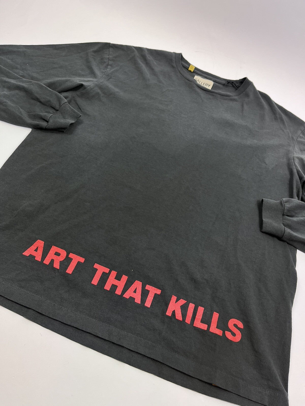 Gallery Dept Art That Kills Washed Black LS T-Shirt, photo 5