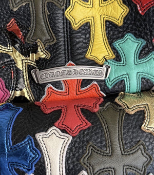 Chrome Hearts Multicolour Cross Patch Snat Medium Waist Bag, photo 10