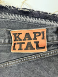 Kapital x-Ray Embroidered Straight Leg Denim Shorts، الصورة 3