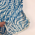 Fendi FF Vertigo Print Blue Bermuda Shorts، الصورة 5