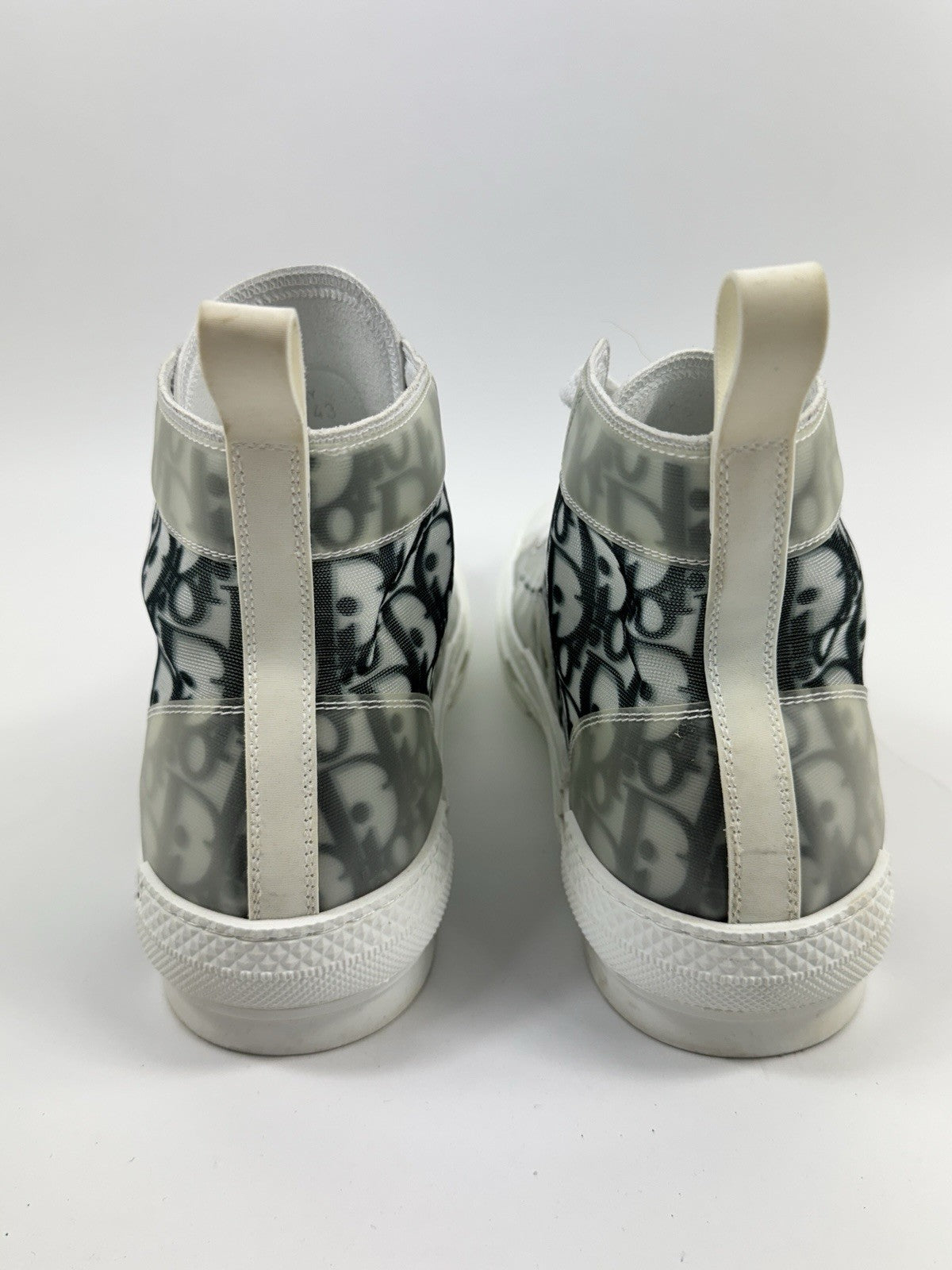 Dior Oblique Print High Top Sneakers, photo 3