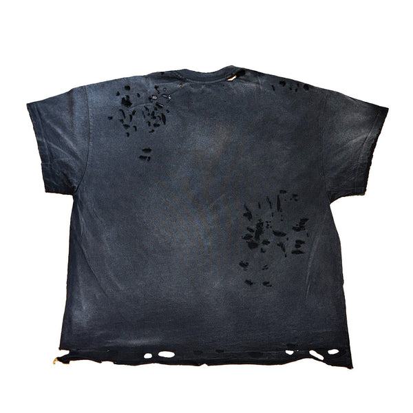 The Sekrit Saint Chopped Girl Distressed T-Shirt, photo 1