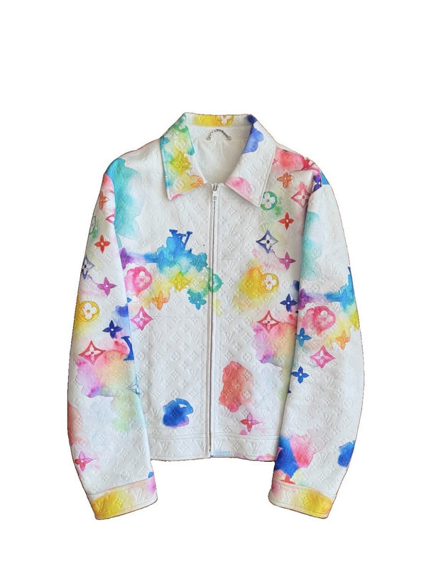 Louis Vuitton By Virgil Abloh Watercolour Leather Jacket, photo 1