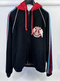 Gucci Band Patch Work Satin Stripe Zip Up Hoodie（写真3）