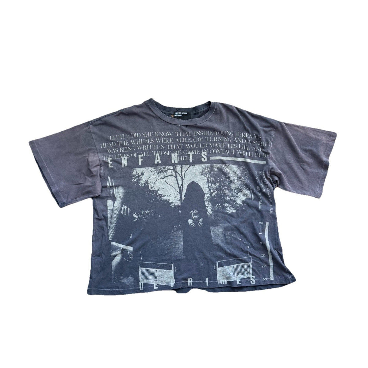 Enfants Riches Deprimes Jeremy Distressed Oversized T-Shirt, photo 1