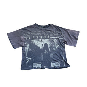 Enfants Riches Deprimes Jeremy Distressed Oversized T-Shirt（写真1）