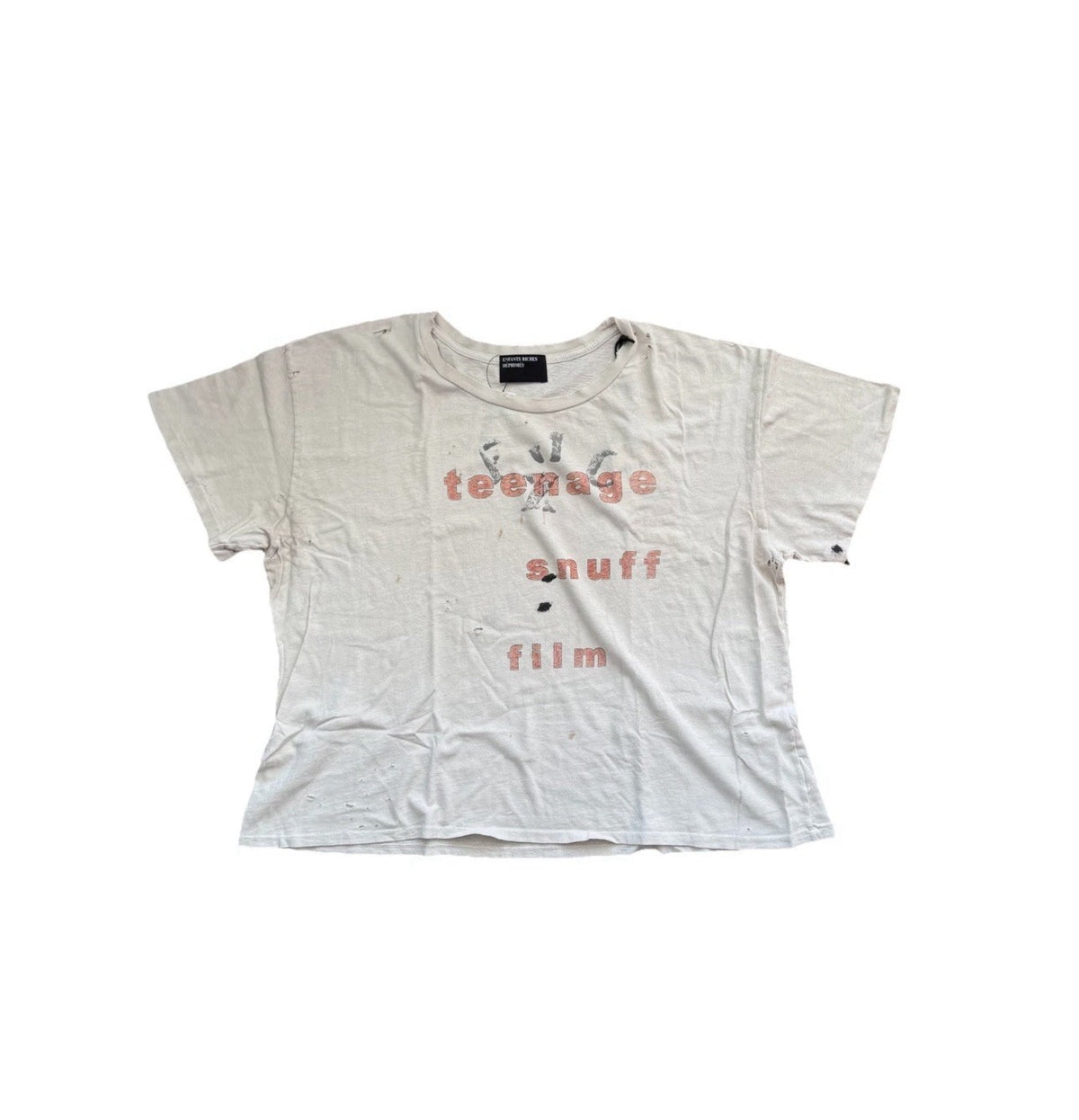 Enfants Riches Deprimes Teenage Stuff Army White T-Shirt, photo 1