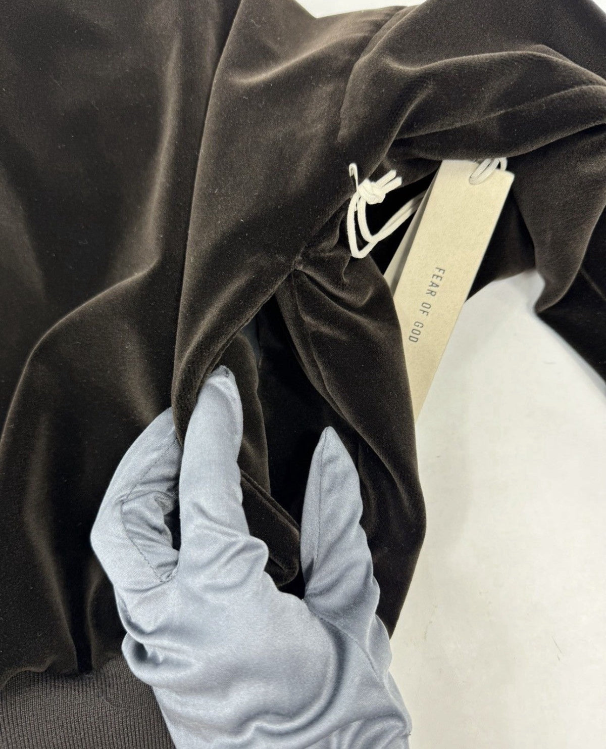 Fear of God Velvet Oversized Track Jacket & Trousers Set, photo 5