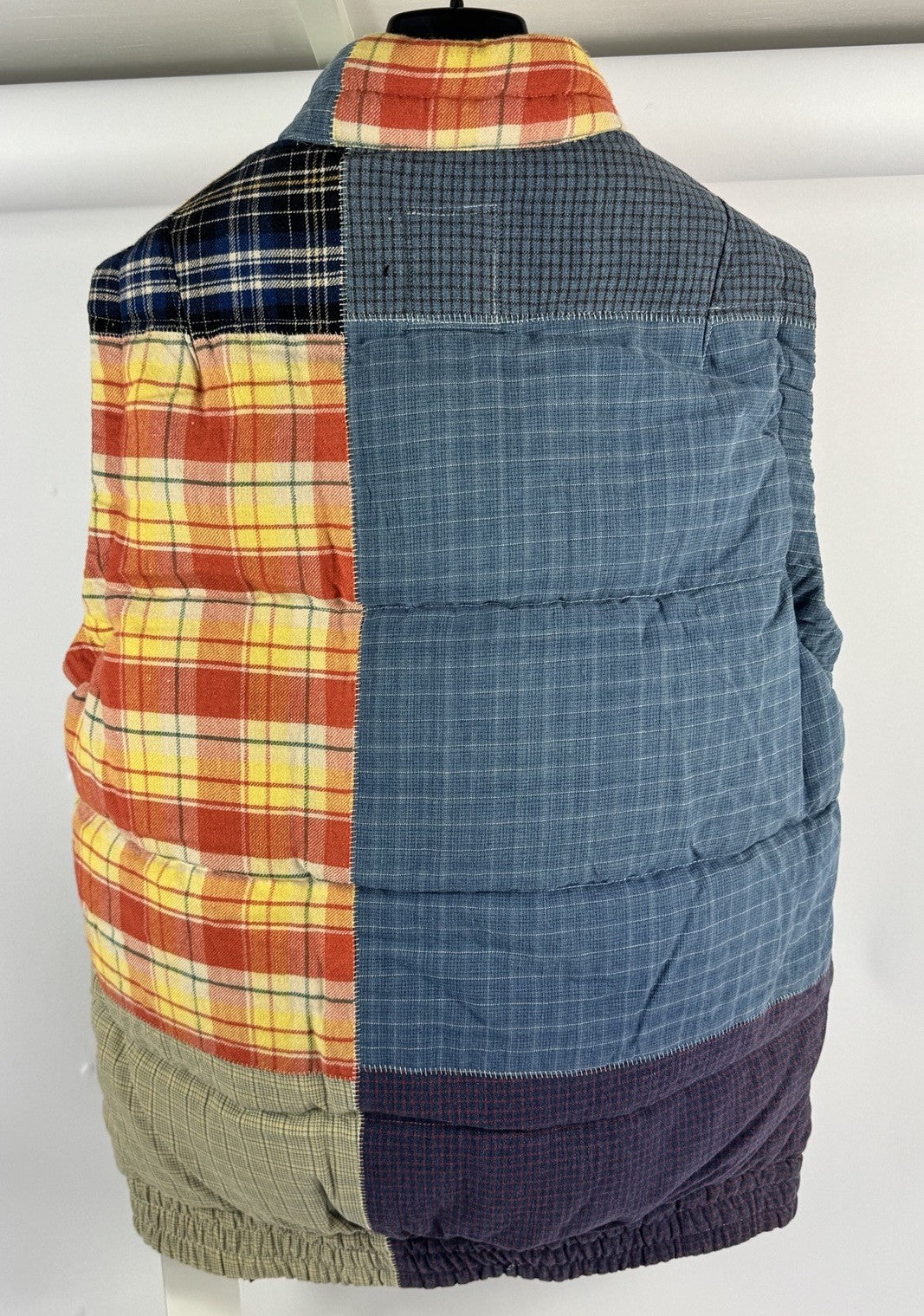 Visvim Goose Down Checked Vest, photo 2