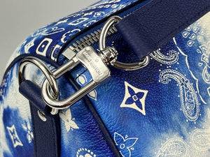 Louis Vuitton x Virgil Abloh Monogram Bandana Keepall، الصورة 9
