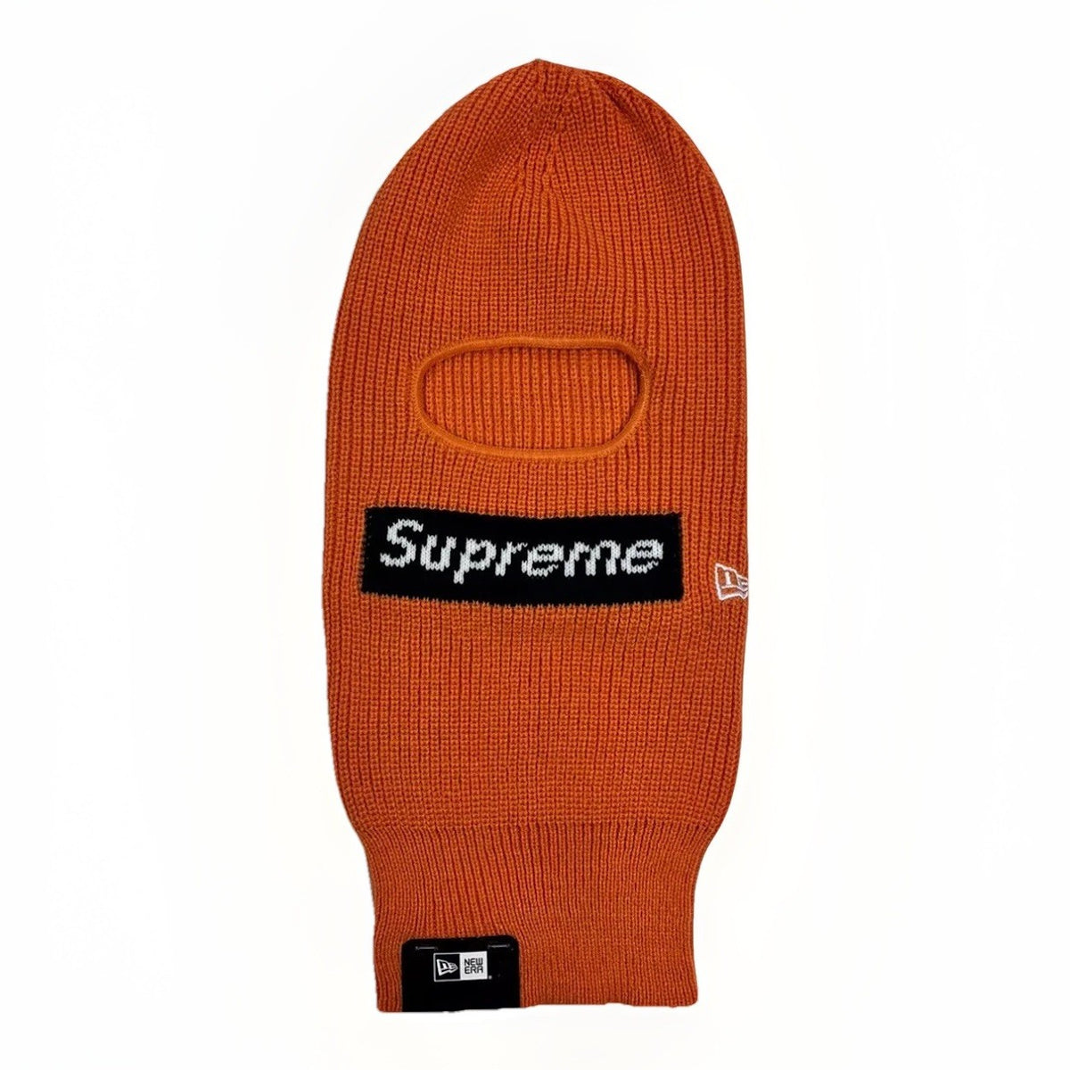 Supreme x New Era Logo Orange Balaclava, photo 1