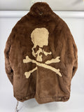 Mastermind World Faux Fur Skull Back Jacket, photo 5
