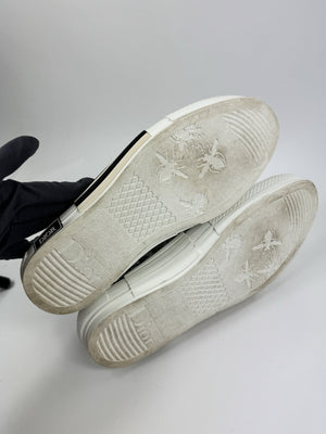 Dior Oblique Print High Top Sneakers، الصورة 7