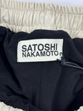Satoshi Nakamoto Codex Print Leather Pants, photo 5