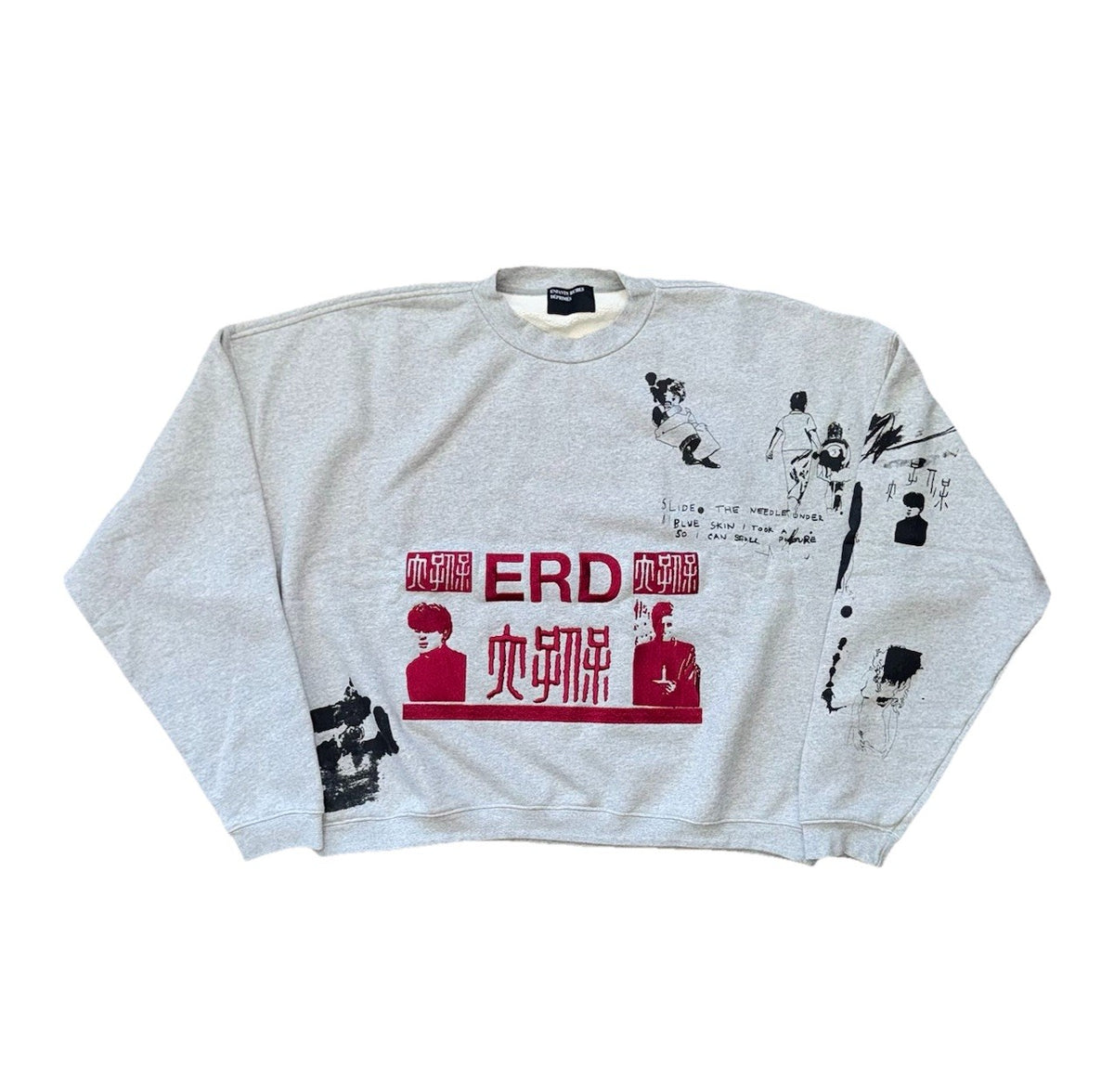 Enfants Riches Deprimes Oversized Art Work Sweatshirt, photo 1