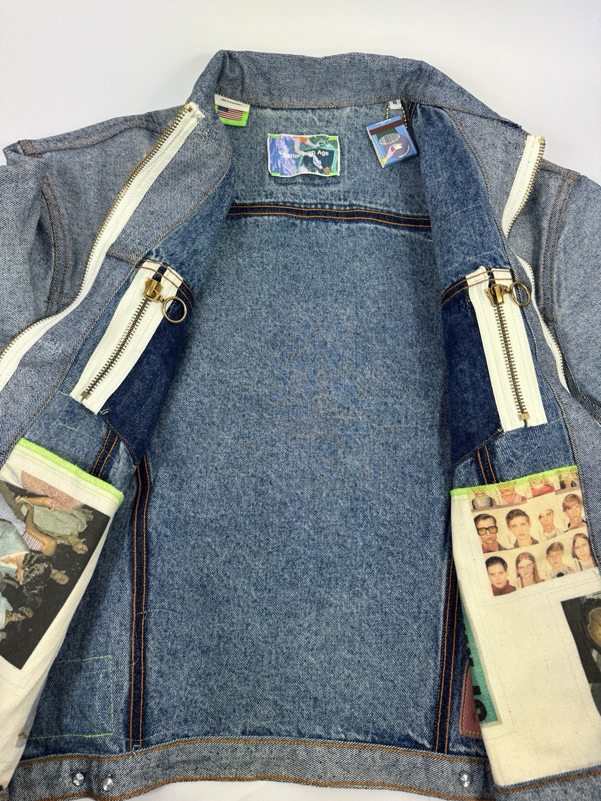 Better With Age Brogue Reconstructed Reversible Trucker Jacket, photo 16