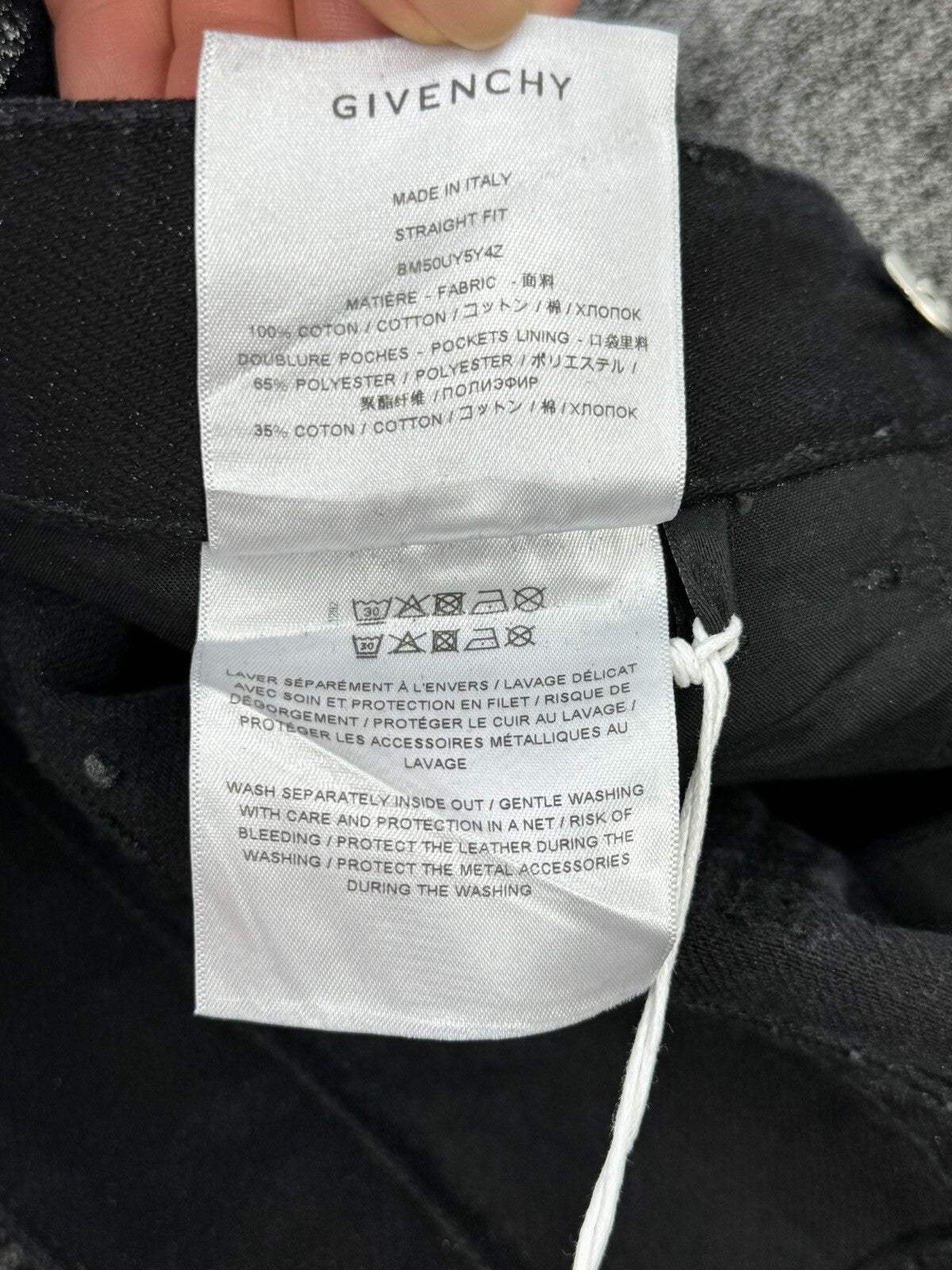 Givenchy x MMW Printed Reflective Jeans, photo 11