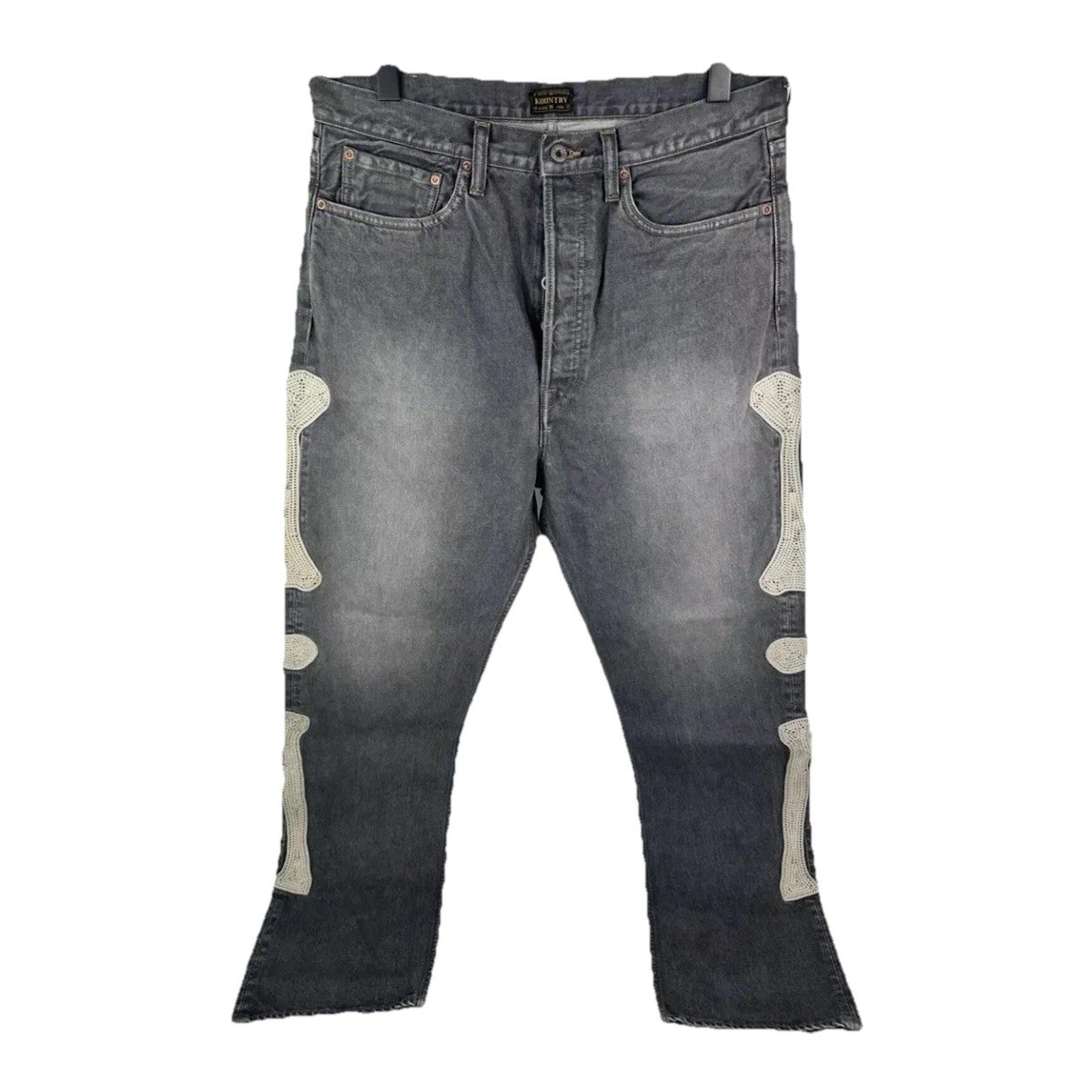 Kapital Slim Fit Embroidered Denim Jeans, photo 1