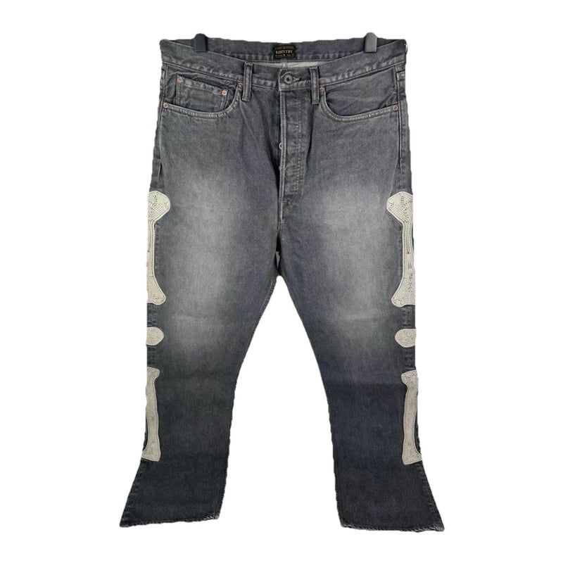 Kapital Slim Fit Embroidered Denim Jeans, photo 1