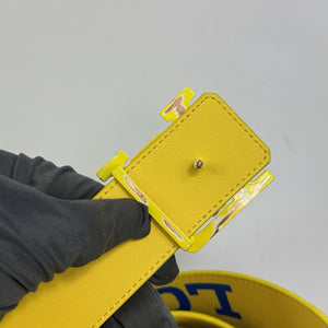Louis Vuitton x Virgil Abloh ‘London’ Print Reversible Belt, photo 6