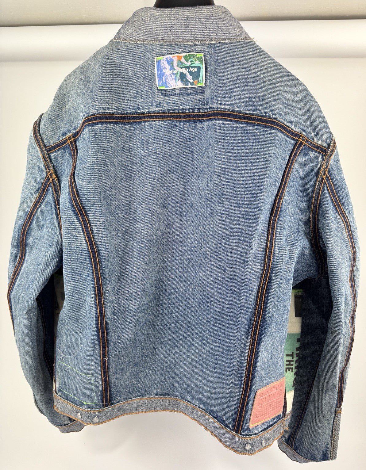 Better With Age Brogue Reconstructed Reversible Trucker Jacket, photo 6