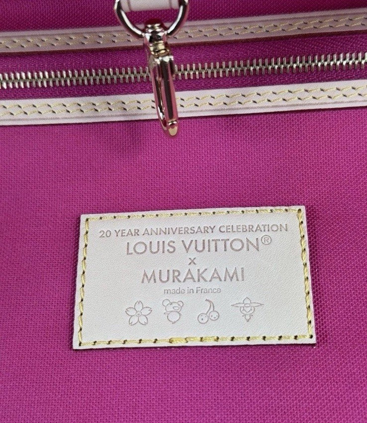 Louis Vuitton x Takashi Murakami Monogram Flower Print Neverfull MM Bag M13271, photo 12