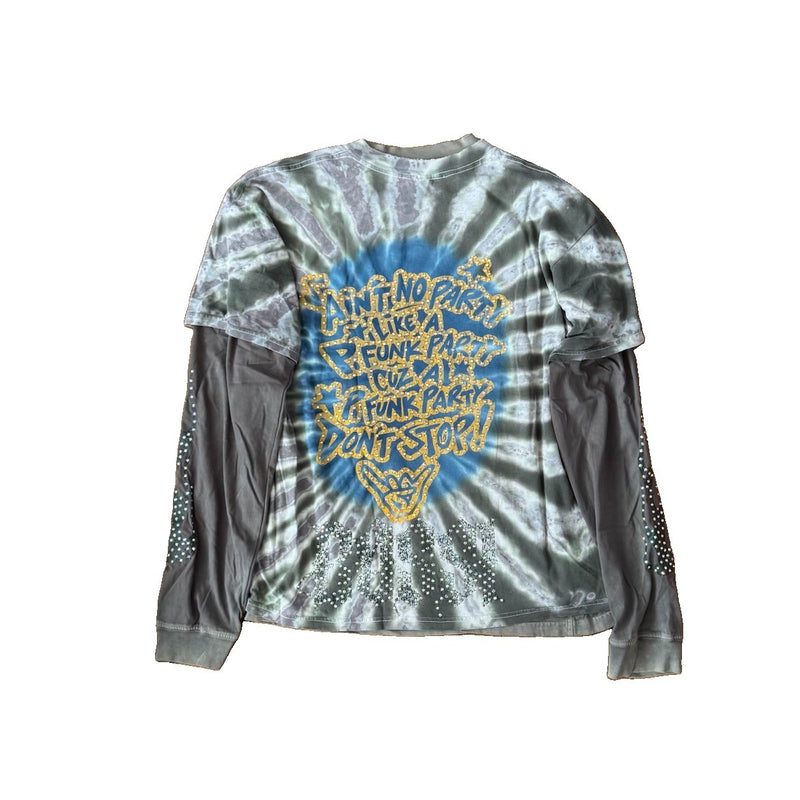 Bossi 1 of 1 George Clinton Rhinestone Double Layered T-Shirt, photo 2
