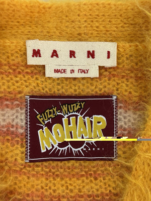 Marni Striped Mohair Cardigan، الصورة 7