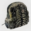 Proleta Re Art 1 of 1 Embellished Embroidered Cotton Large Backpack Bag، الصورة 3