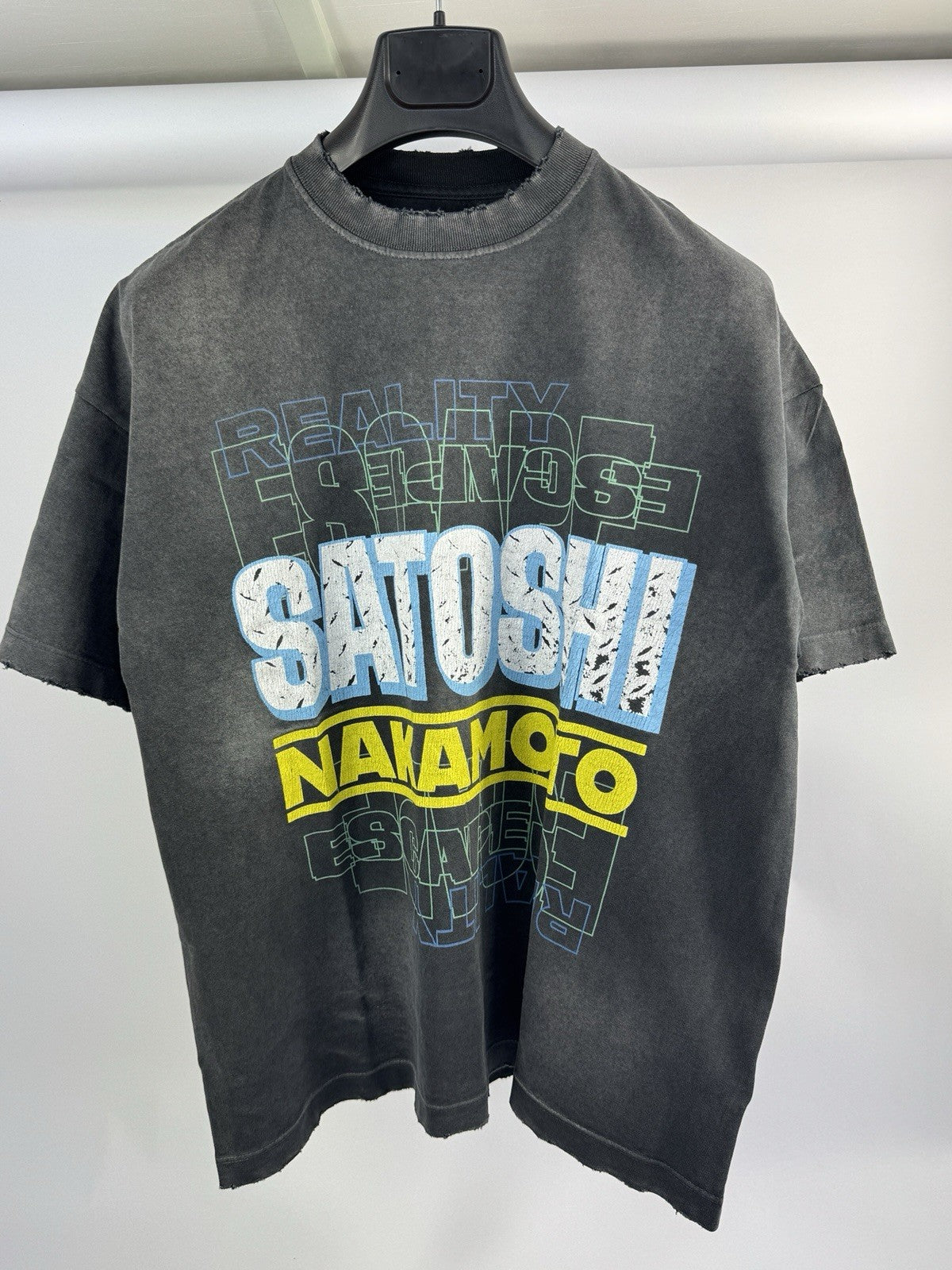 Satoshi Nakamoto Escape The Reality Print T-Shirt, photo 2