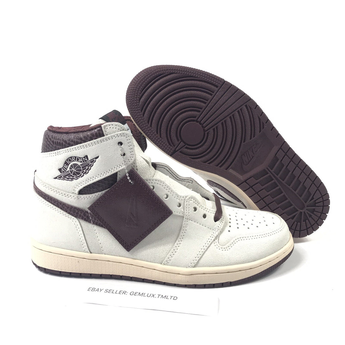 Air Jordan 1 High A Ma Maniére Prize Pack Japan Burgundy Crush Trainers, photo 1