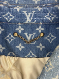 Louis Vuitton x Virgil Abloh Floral Monogram Padded Denim Jacket, photo 6
