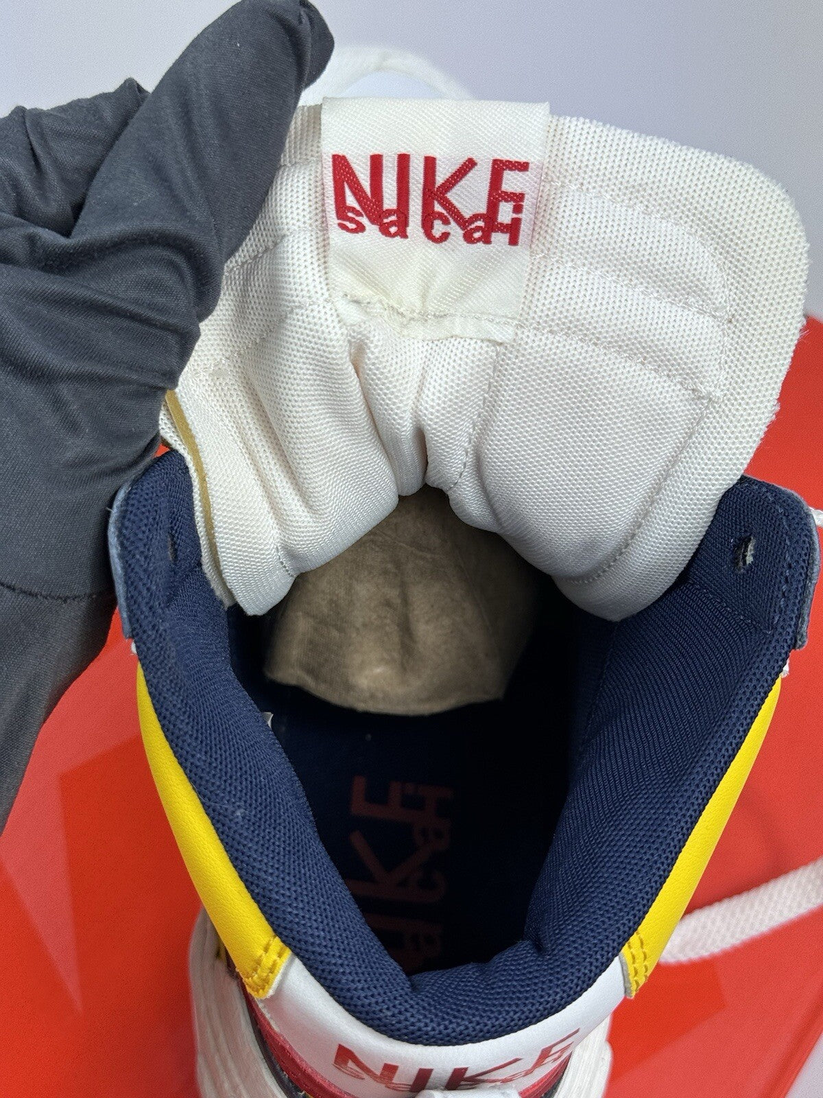 Nike Blazer Mid Sacai Snow Beach Sneakers, photo 7