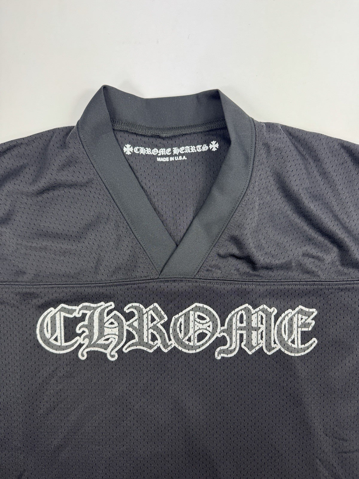 Chrome Hearts Logo Print Mesh Jersey and Shorts Set, photo 8