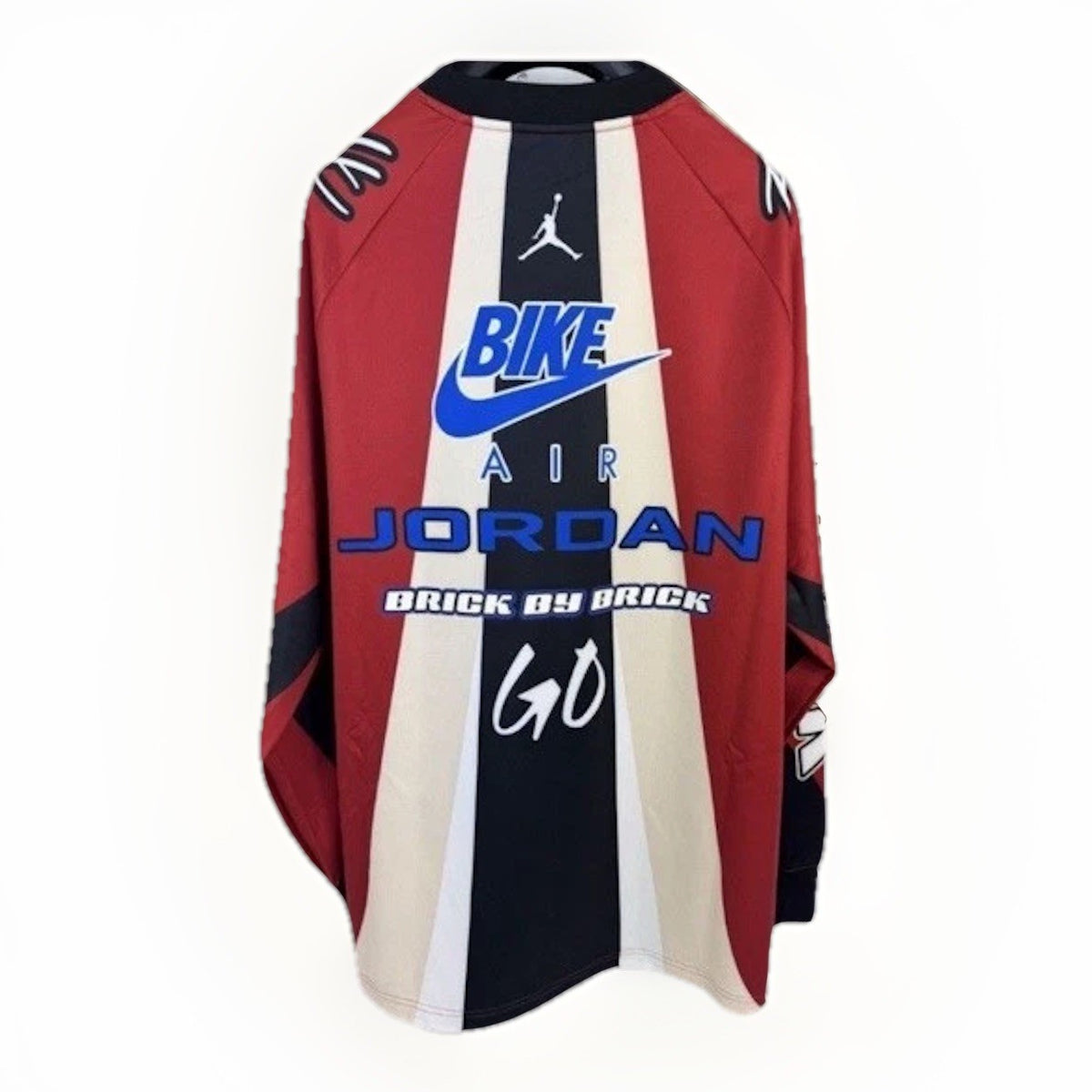 Jordan Nigel Sylvester Bike Logo Print Long Sleeve T-Shirt, photo 2