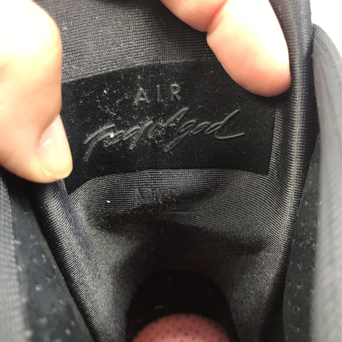 Nike Air Fear of God 1 Triple Black Trainers, photo 6