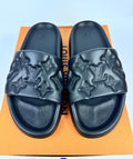 Louis Vuitton Black Waterfront Puffer Mule Slides, photo 2