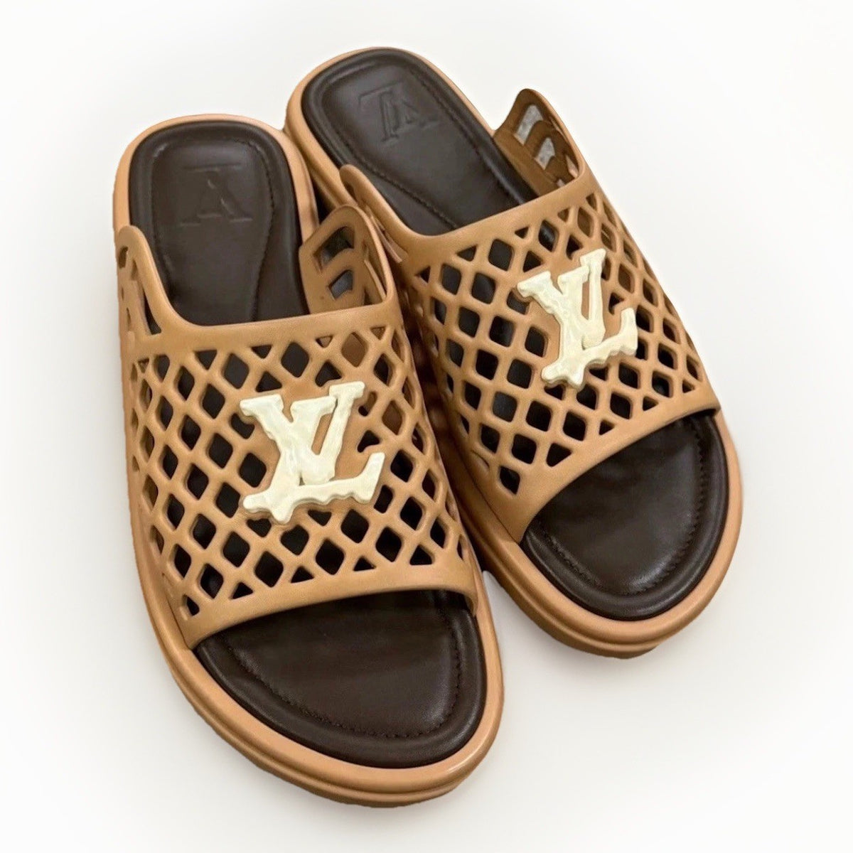 Louis Vuitton x Tyler The Creator LV Waffle Slip Ons, photo 1