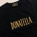 Versace x Kith Black Embroidered Donatella Medusa T-Shirt（写真3）