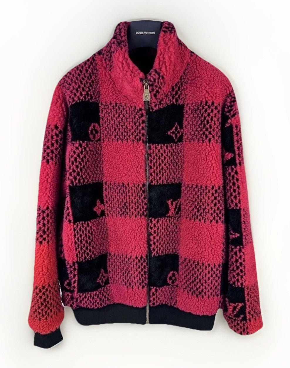 Louis Vuitton Damier Print Fleece Jacket, photo 1