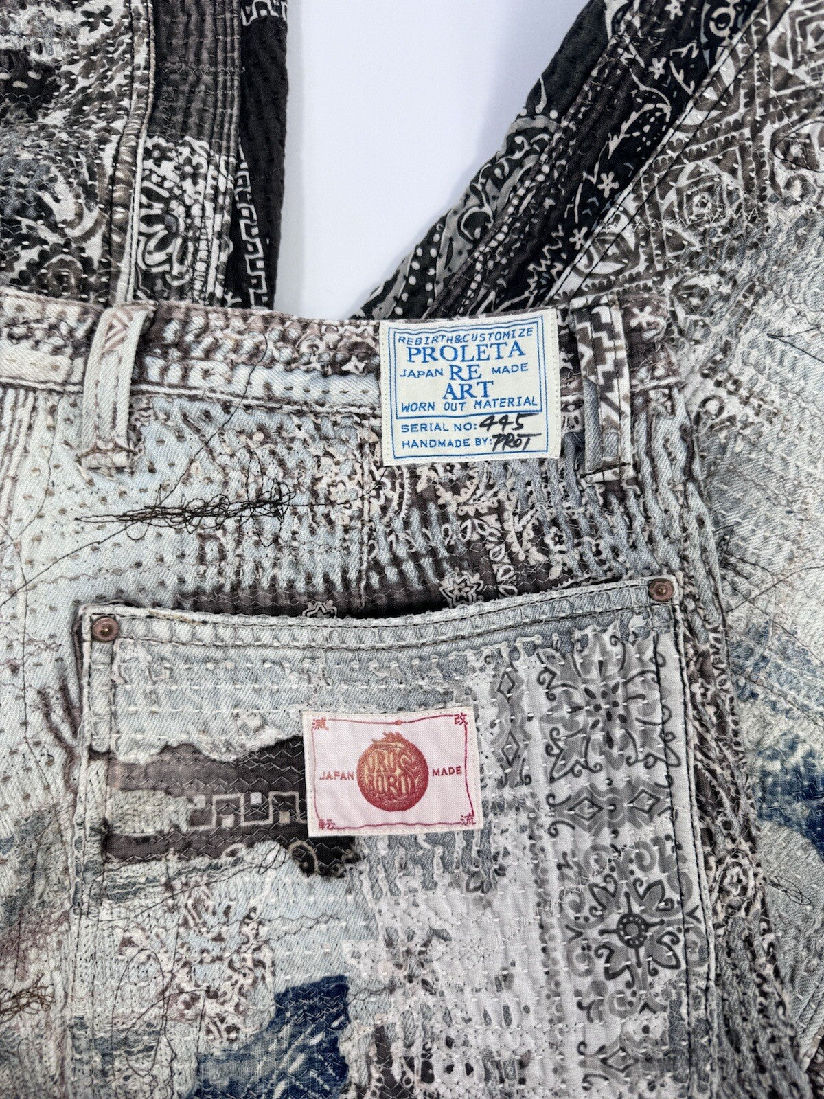 Proleta Re Art Bandana Print Carpenter Pants, photo 5