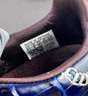Adidas x Wales Bonner Samba Navy Croc Trainers, photo 11