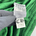 Chrome Hearts Green Logo Print Mesh Shorts، الصورة 10