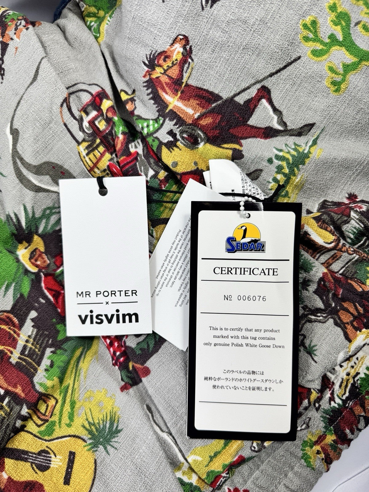 Visvim Goose Down Checked Vest, photo 4