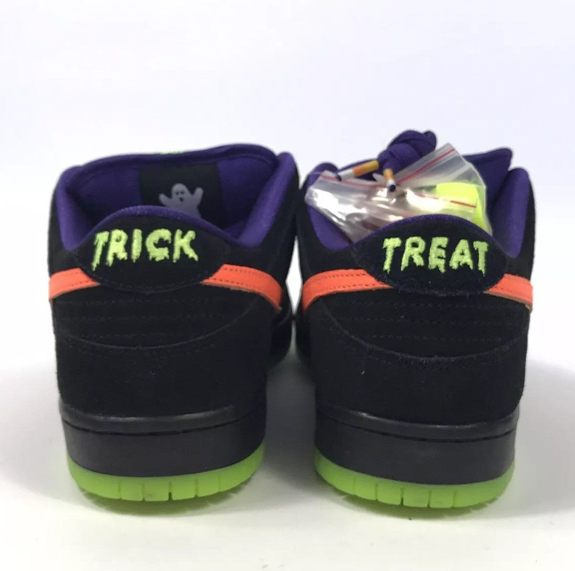 Nike SB Dunk Low Pro Halloween Sneakers Black/Total Orange, photo 3