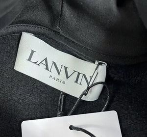 Lanvin Lace Embroidered Logo Hoodie، الصورة 5