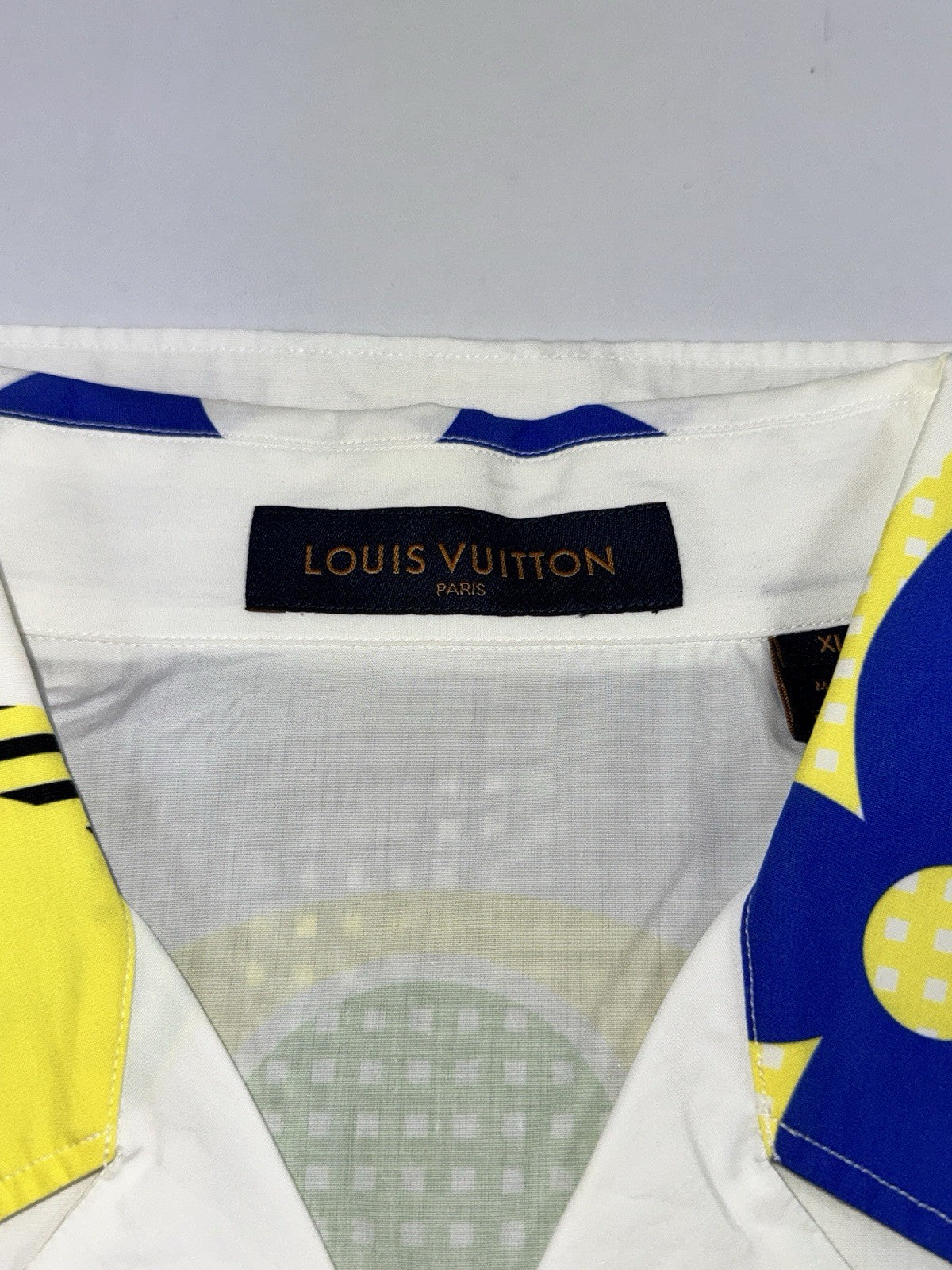 Louis Vuitton 2020 Multicolor Monogram Open Collar Short-Sleeve Shirt, photo 3