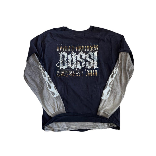Bossi 1 of 1 Harley Davidson Vintage T-Shirt, photo 2
