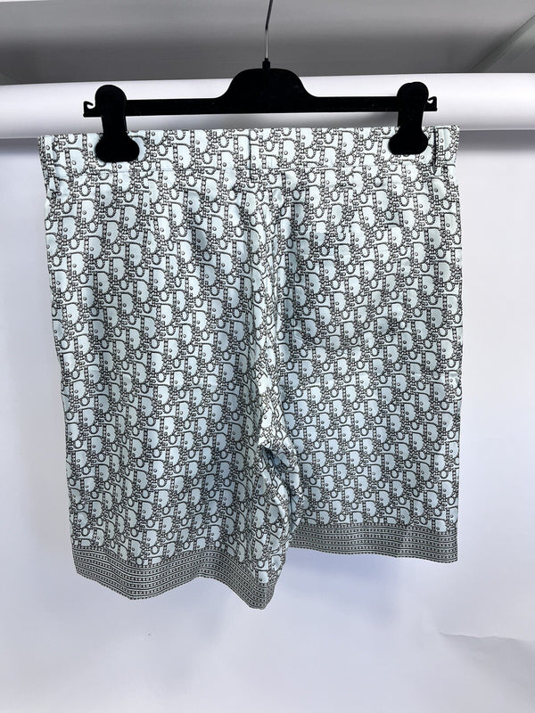 Dior Silk Diamonds Oblique Print Bermuda Shorts, photo 2